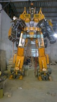《機器人》雕塑  高5米
